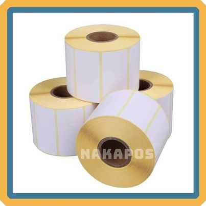 Decal in tem nhãn 80x40 mm, cuộn 30m