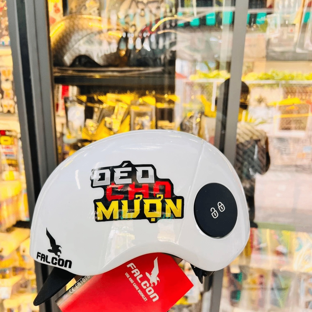 Decal tem chữ không cho mượn 3 màu chất liệu 3 lớp cực đẹp