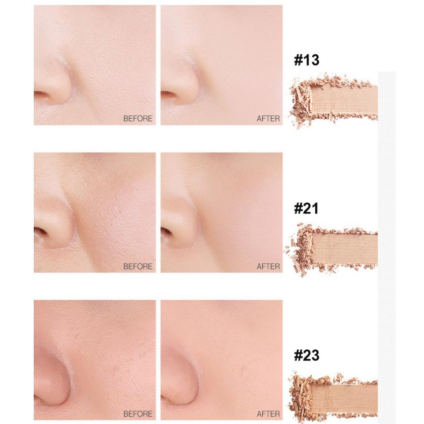 Eglips - Phấn Phủ Siêu Mịn Eglips Dành Cho Da Sáng và Tự Nhiên Blur Powder Pact 9g