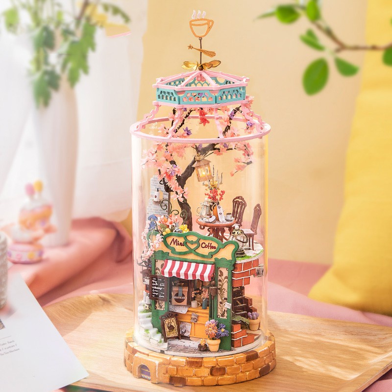 Mô Hình 3D Gỗ Robotime Nhà Tí Hon Robotime Series Mysterious World  DS001 - DS004