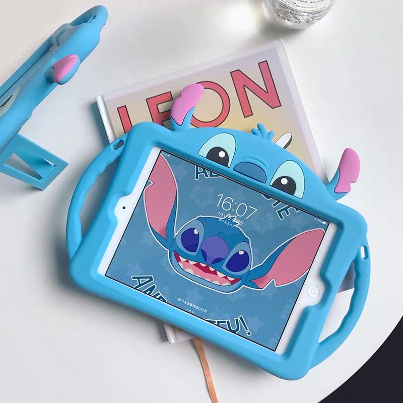 Ốp Máy Tính Bảng Silicon Mềm Chống Rơi Hình Stitch Thời Trang Cho Ipad 2018 Mini1/2/3 Mini4/5 ipad6/Ipad Air2 Pro9.7 ipad6 10.2