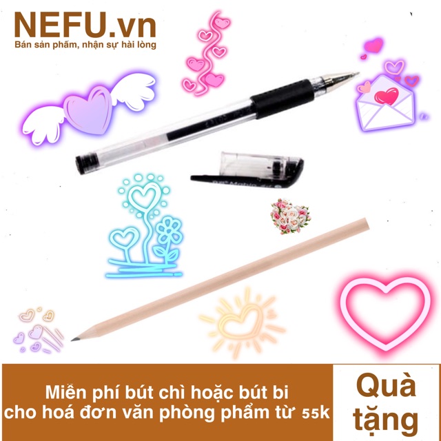 [NEFU] Combo 4 bút bi hồng hạc kỳ lân trang trí tô vẽ highlight học từ vựng ngoại ngữ tiếng anh hàn nhật trung pháp