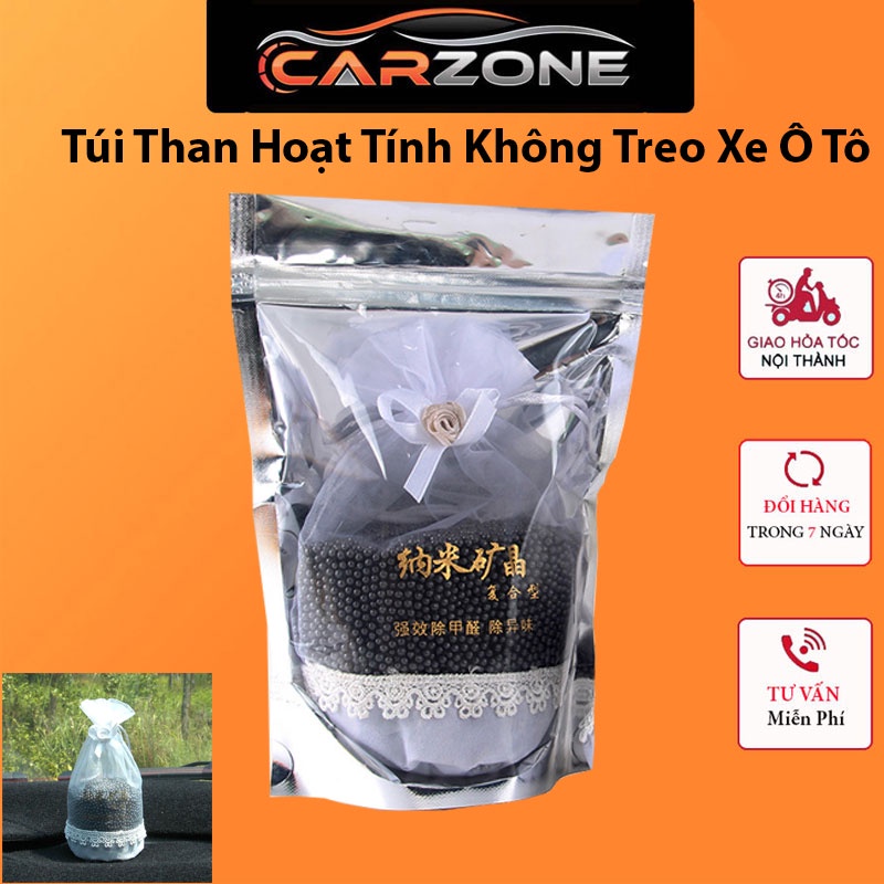 Túi Than Hoạt Tính Khử Mùi Xe Ô Tô , Phòng Ngủ, Văn Phòng , Tủ Quần Áo Hiệu Quả VER 2 CARZONE.TOP