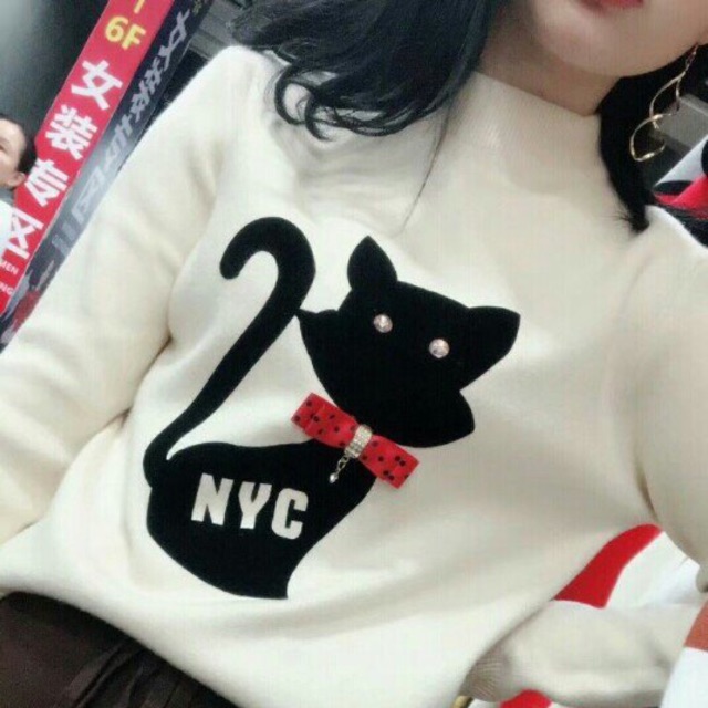 Áo lông len miu miu