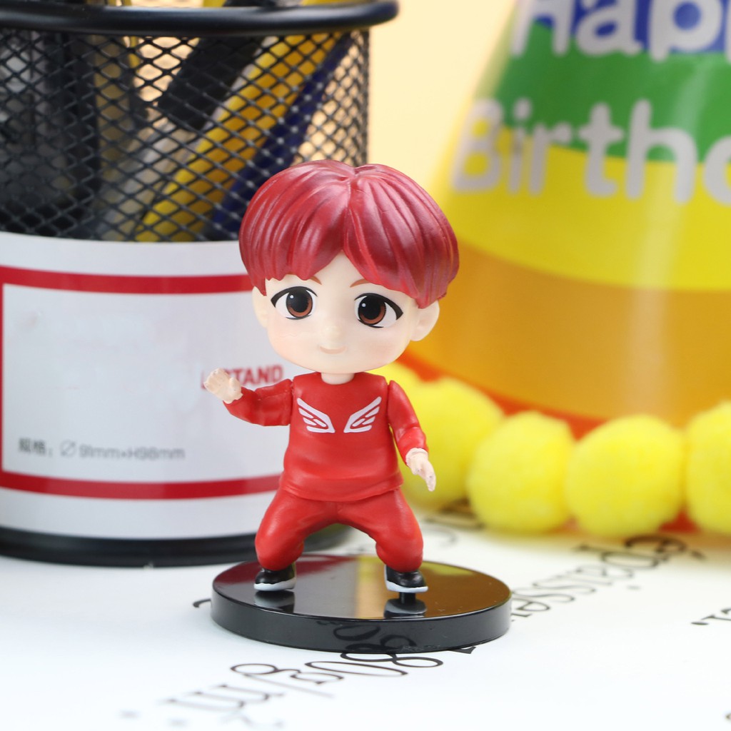 Bộ Sưu Tập Búp Bê Mô Hình Nhóm Nhạc Bts 7 Cái