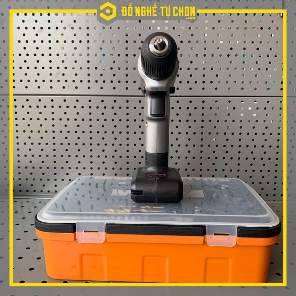 Máy khoan vặn vít Worx Orange cầm tay dùng pin Li-ion 12V WX104.2  giá rẻ