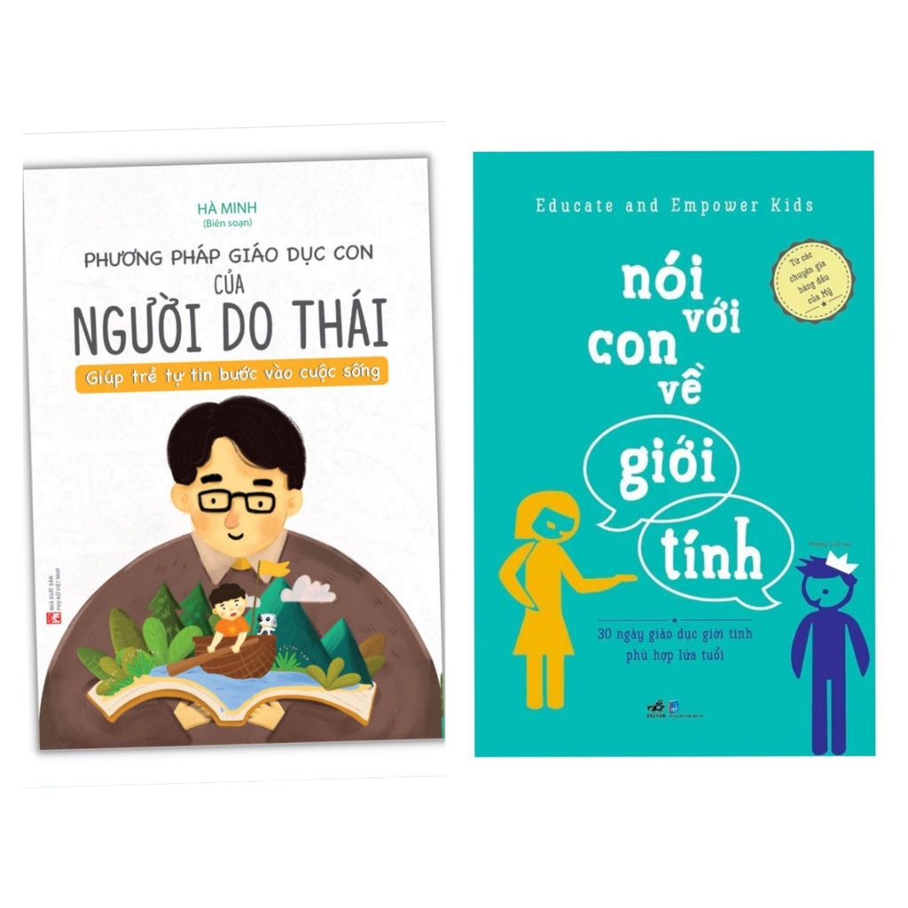 Sách - Combo 2q: Phương Pháp Giáo Dục Con Của Người Do Thái (Tái bản ) - ml+  Nói với con về giới tính -nn