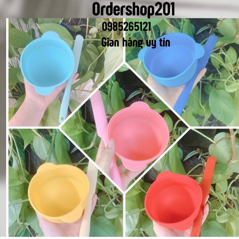 Chén nấu sáp wax lông cách thủy, lò vi sóng dễ vệ sinh thay thế lòng nồi thường