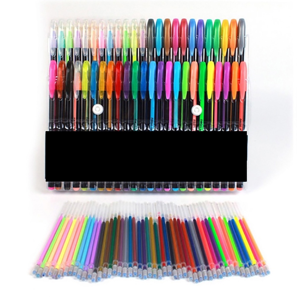 Set 48 ruột bút bi nhiều màu ngòi 0.8mm