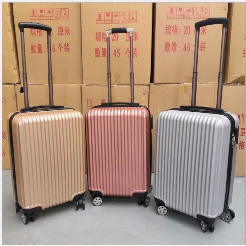 Vali kéo kẻ sọc size 20