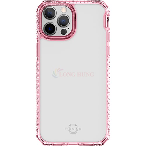 Ốp lưng chống sốc kháng khuẩn ITSKINS Hybrid Clear iPhone 13 Mini/13/13 Pro/13 Pro Max - Hàng chính hãng