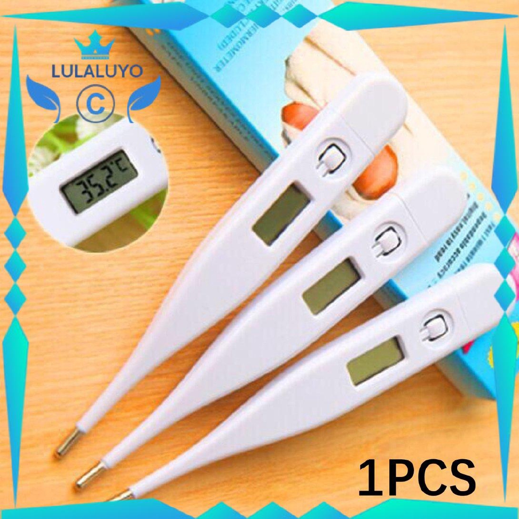 Nhiệt kế đo nhiệt độ cơ thể màn hình LCD kỹ thuật số bằng ABS đầu vuông chống thấm nước độ chính xác cao
