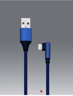 Cáp sạc đầu vuông chân iphone