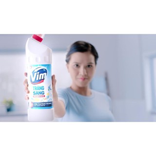Gel tẩy rửa VIM trắng sáng 880ml (Chai)