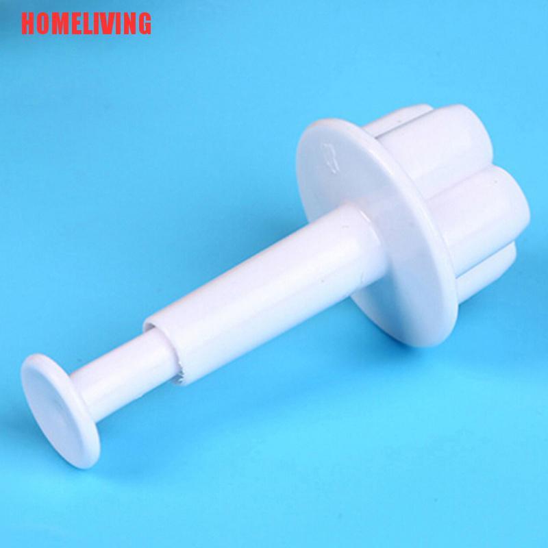 Bộ 4 Khuôn Cắt Bánh Quy Hình Bông Hoa 3D Tiện Dụng Cho Nhà Bếp DIY