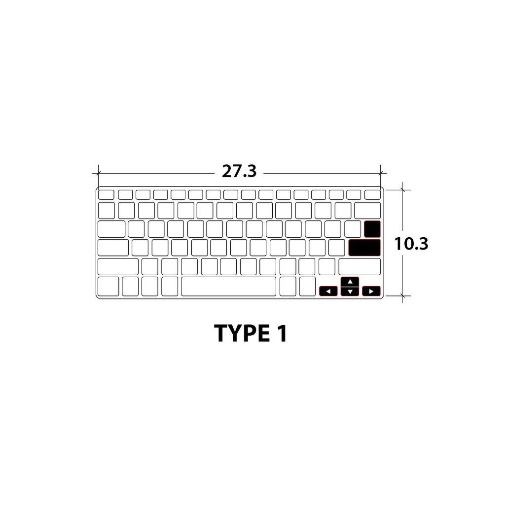 Tấm phủ bàn phím Dell 14"