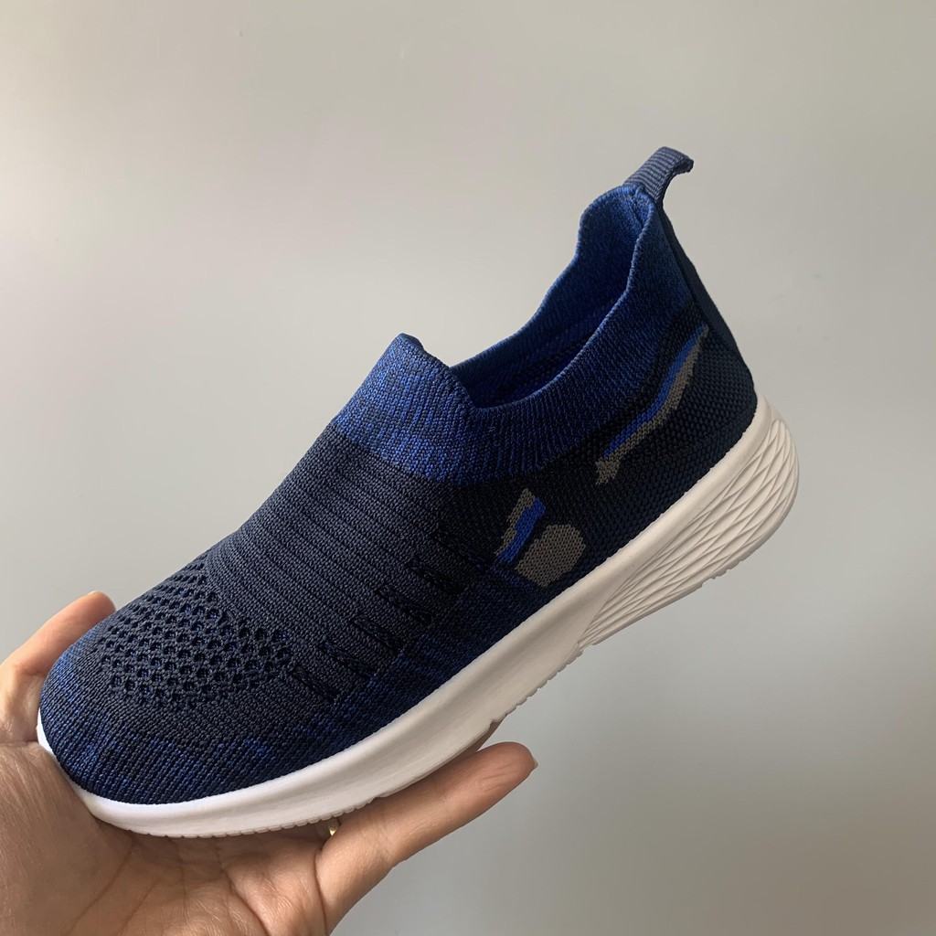 M204  Size 21 đến 38 Giày chun trẻ em siêu mềm màu đen đỏ, đen xanh