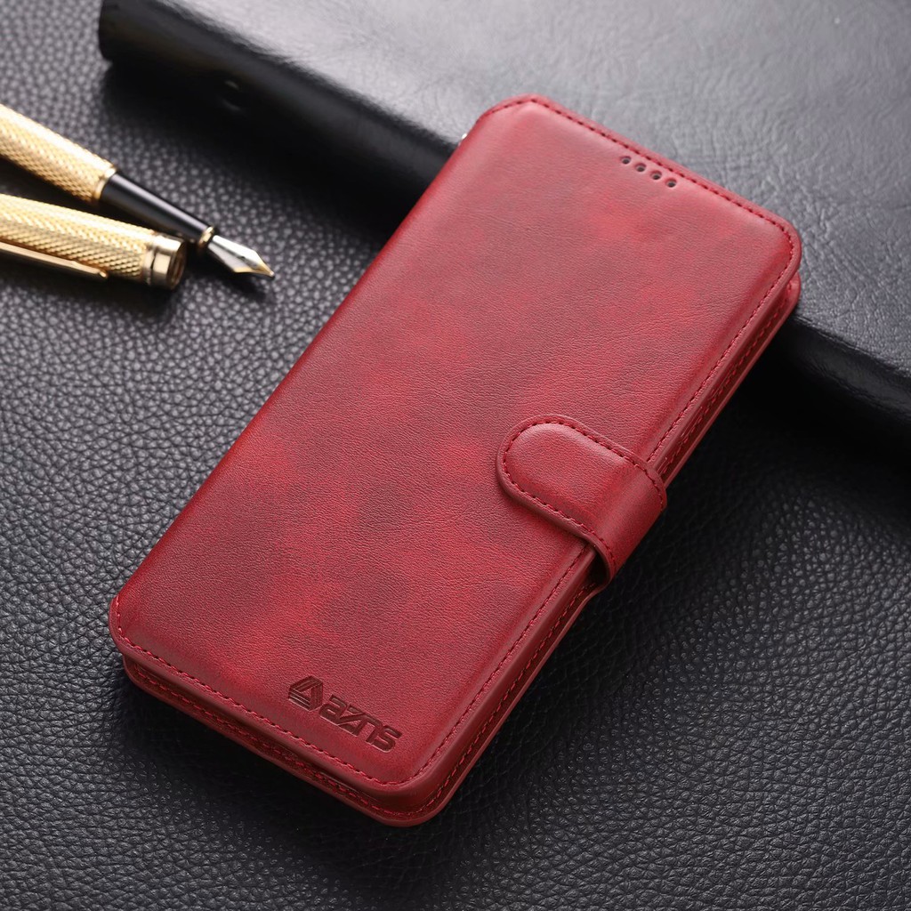 Bao da điện thoại có ngăn đựng thẻ nắp gập từ tính cho Redmi K30 5G K20 Pro Mi 9T / 9T Pro
