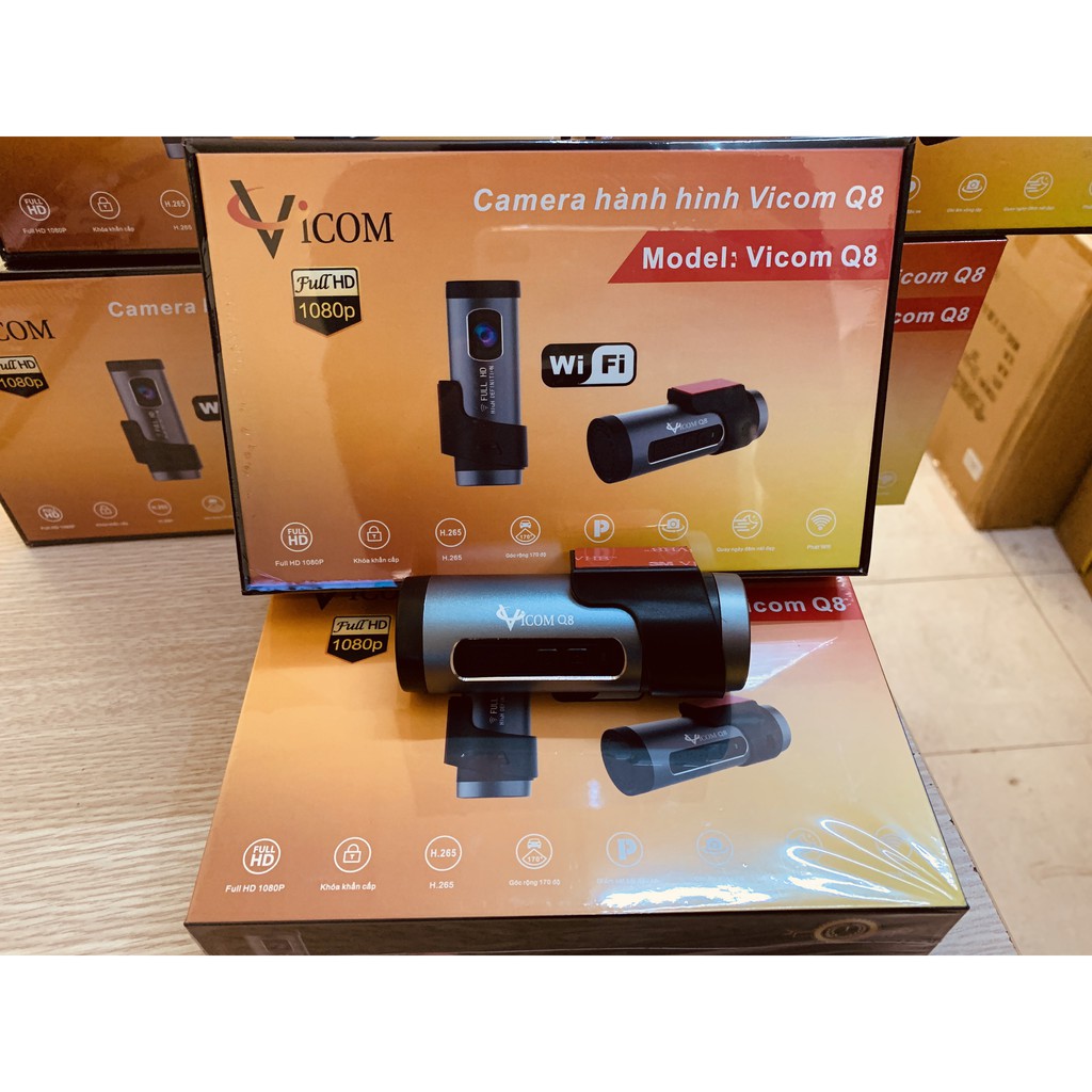 CAMERA HÀNH TRÌNH VICOM Q8 (CAMERA XEM QUA ĐIỆN THOẠI