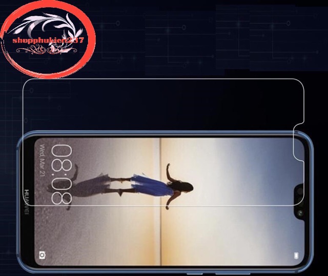 [Freeship toàn quốc từ 50k] HUAWEI NOVA 3e KÍNH CƯỜNG LỰC TRONG SUỐT KHÔNG FULL MÀN HÌNH