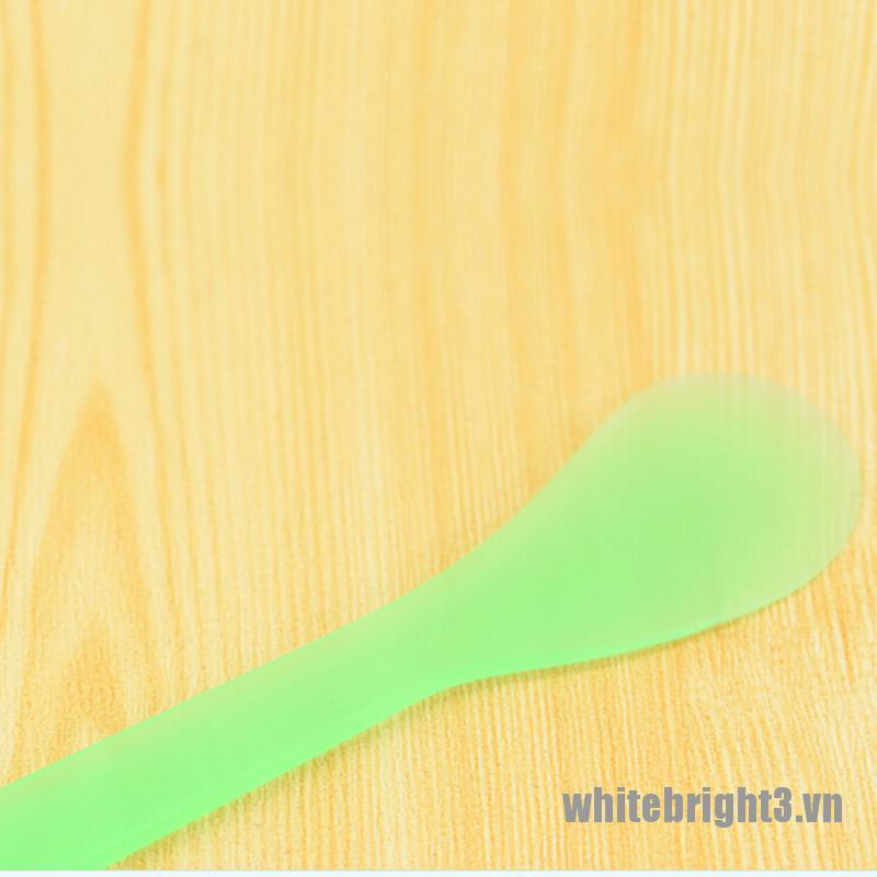 [Hàng mới về] Set 10 muỗng đắp mặt nạ chất liệu nhựa diy tiện dụng