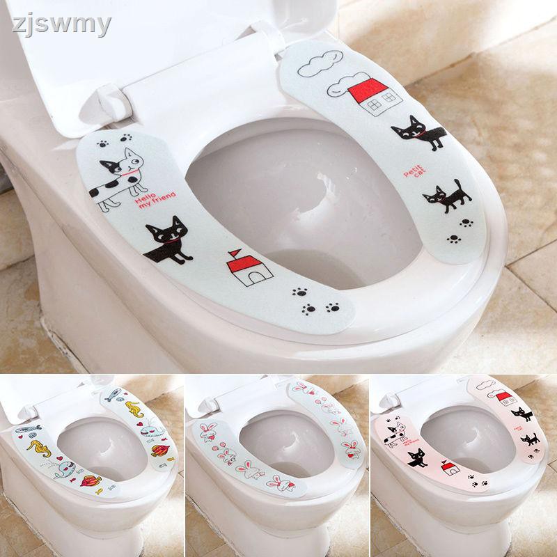 Vỏ Bọc Ghế Ngồi Toilet Chống Thấm Nước Có Thể Giặt Sạch Tiện Lợi