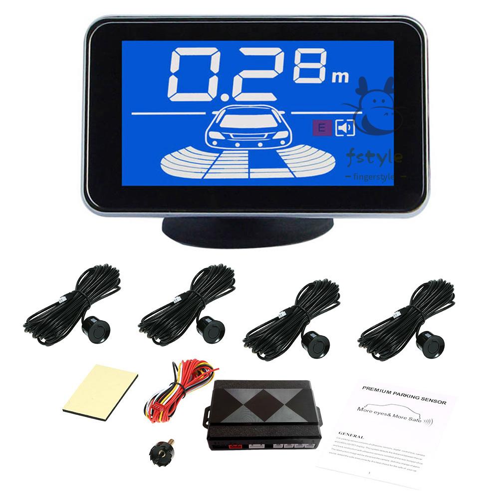 Radar Cảm Biến Đỗ Xe Hiển Thị Lcd 4 Cái | BigBuy360 - bigbuy360.vn