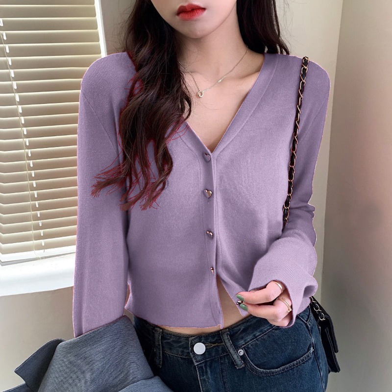 Áo khoác cardigan dệt kim mềm mại thời trang mùa đông phong cách Hàn Quốc cho nữ