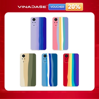 Ốp lưng Vina Case Xiaomi MI 11T/MI 11 Lite/....Silicone TPU dẻo viền vuông bảo vệ camera hình Cầu vồng