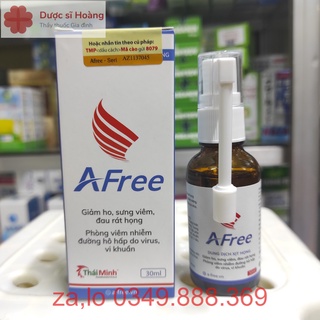 [Chính hãng] Xịt Họng AFree - Lọ 30ml