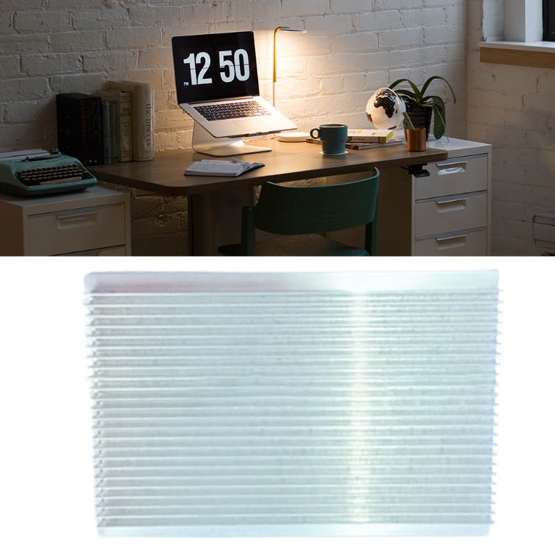 Vây Tản Nhiệt CPU Bằng Nhôm Có Đèn LED 10x1 1x11 6cm 3 94x0 43x4 57inch