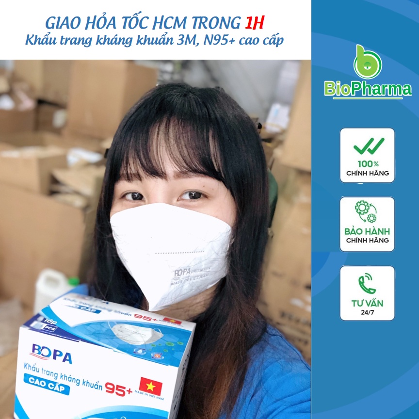 Khẩu trang y tế 3M, khẩu trang 3M 9501 kháng khuẩn dùng nhiều lần