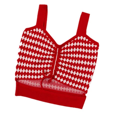 [A & X] Áo Hai Dây Dệt Kim Kiểu Rỗng Thời Trang Quyến Rũ 2022 Dành Cho Nữ | BigBuy360 - bigbuy360.vn