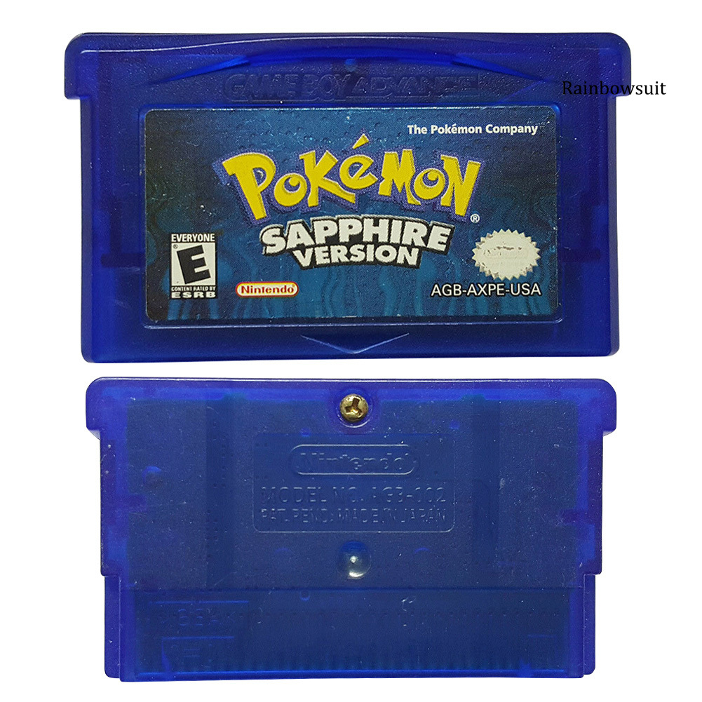 Băng Chơi Game Pokemon Cho Ns Gba Gameboy Advance