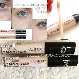Che khuyết điểm Catrice Liquid Camouflage Concealer 010 Porcelain 5ml