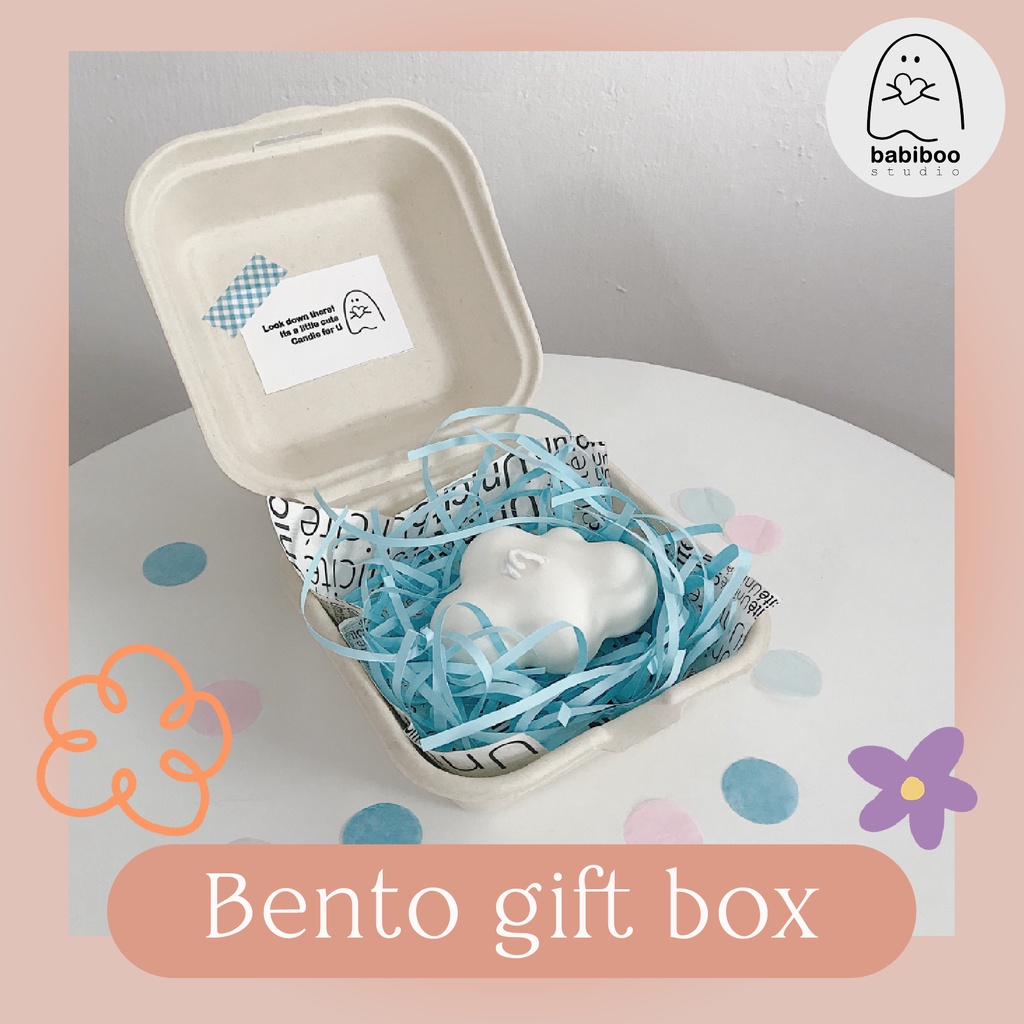Hộp quà Bento Babiboo - Hộp bã mía | BigBuy360 - bigbuy360.vn