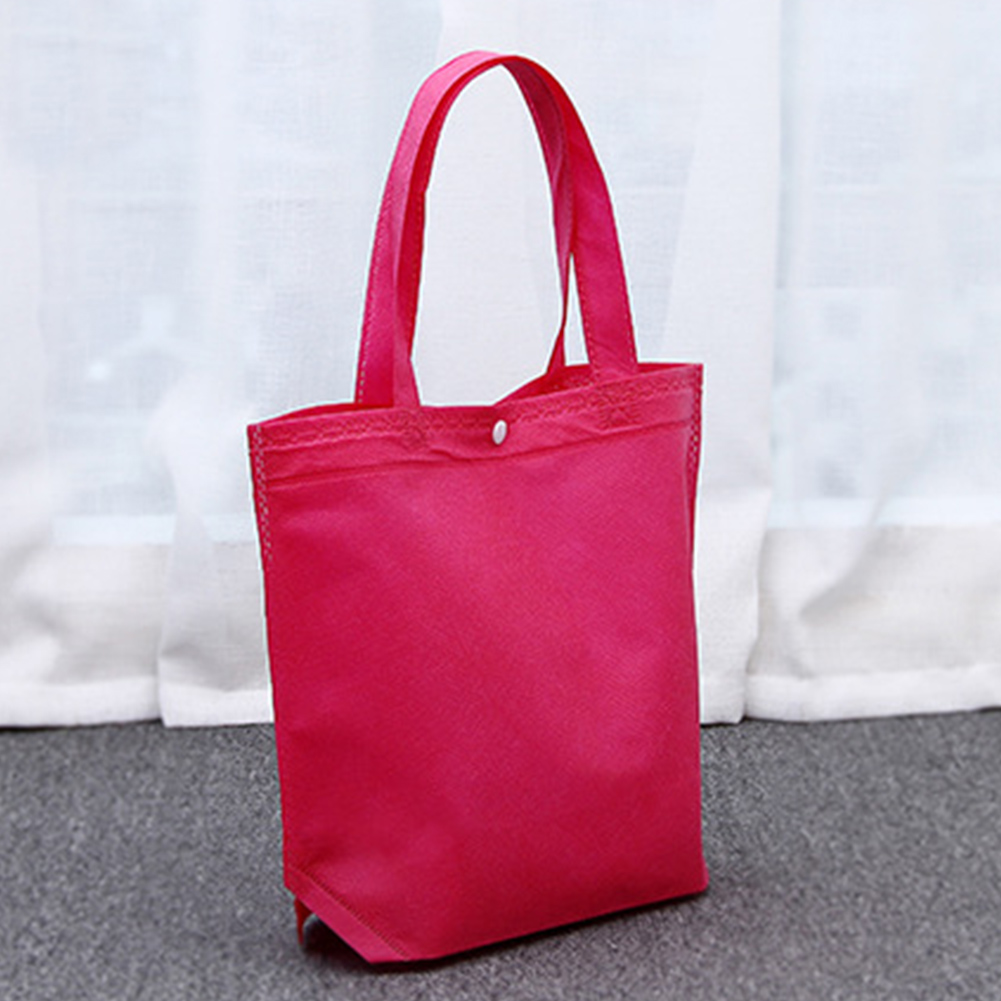 Túi mua sắm kèm nút có thể gập lại và tái sử dụng dành cho nữ phù hợp để đi du lịch | BigBuy360 - bigbuy360.vn