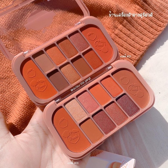Phấn mắt + má Kiss Beauty 10 ô | BigBuy360 - bigbuy360.vn