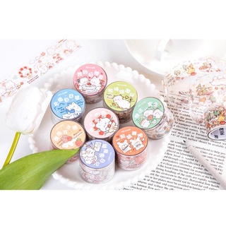 Tấm sticker dạng pet mini hình thỏ và gấu cute
