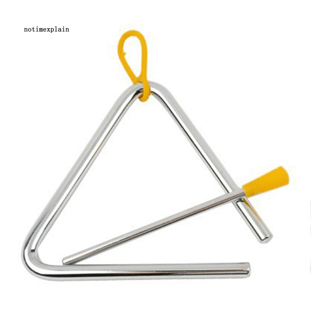 Chuông tam giác kích thước 4inch dùng làm nhạc cụ dạy học mẫu giáo