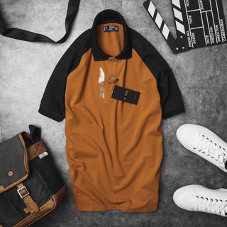 Áo polo tay raglan MNG
