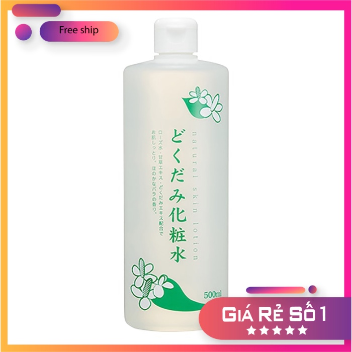 Nước hoa hồng diếp cá dokudami, toner diếp cá Nhật Bản 500ml