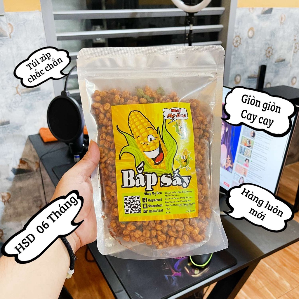 Bắp Rim Khô Bò Lá Chanh Loại 1 Ngon