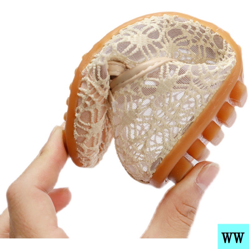 Giày Búp Bê Vải Phối Lưới Thoáng Khí Thời Trang Xuân Hè Cho Phụ Nữ Mang Thai Size 41 42 43