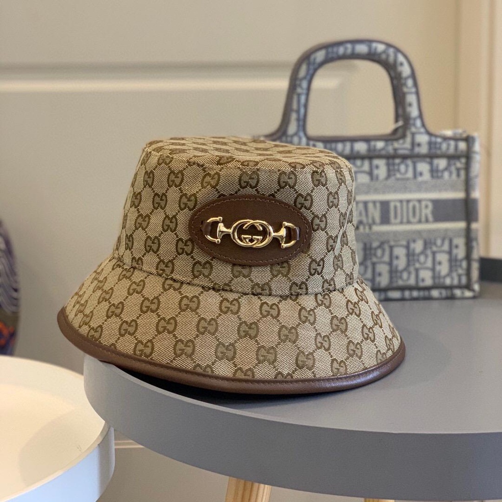 Mũ Bucket Gucci Chống Nắng Thêu Chữ Thời Trang Cao Cấp Cho Nam Nữ
