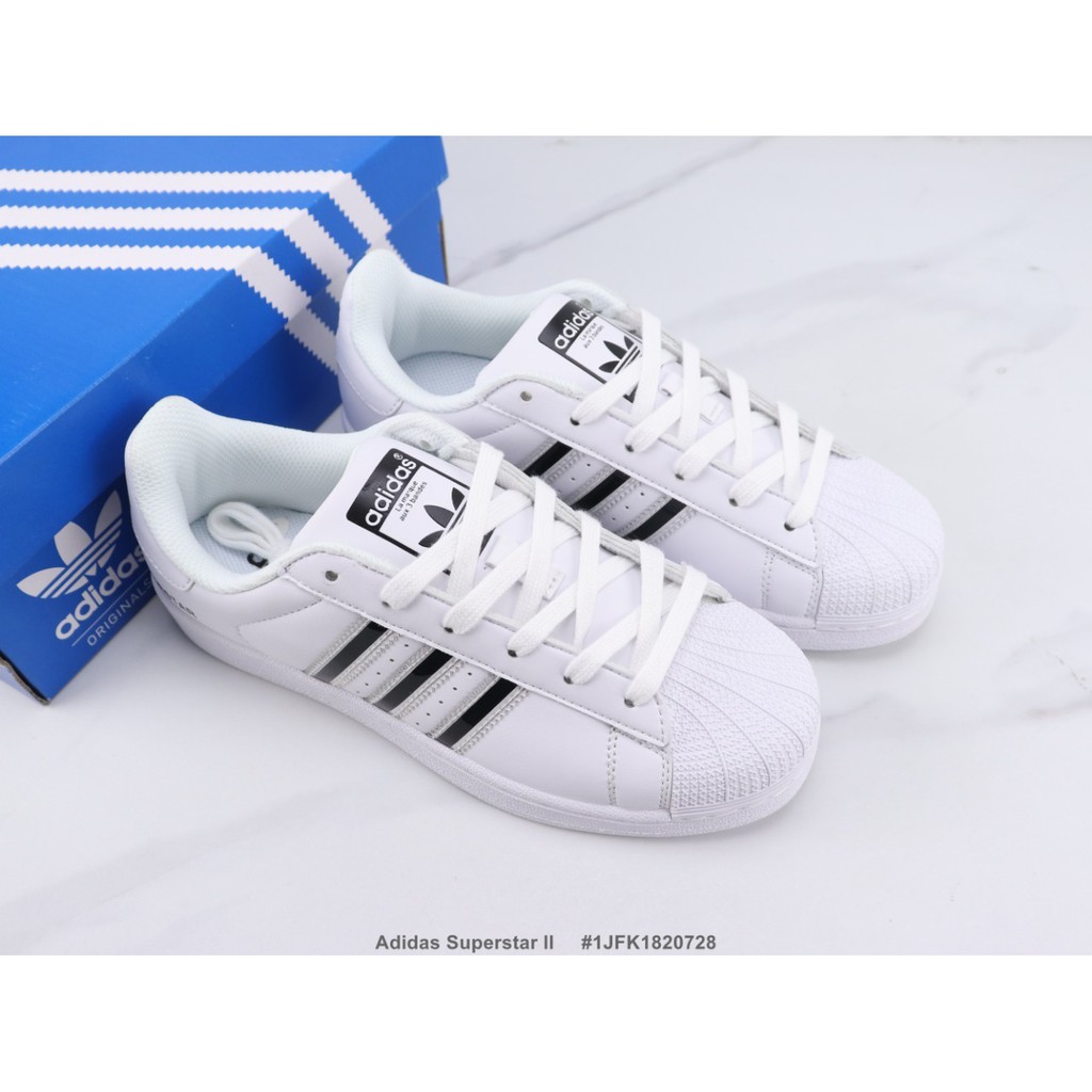 Giày Thể Thao Adidas Superstar Ii Chất Liệu Da Size 36-44