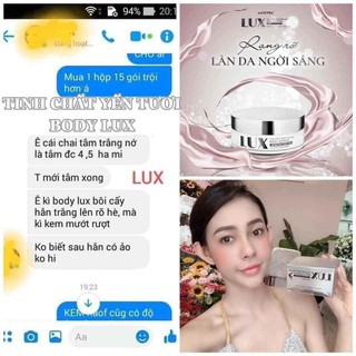 BODY LUX TINH CHẤT YẾN( cam kết chuẩn)
