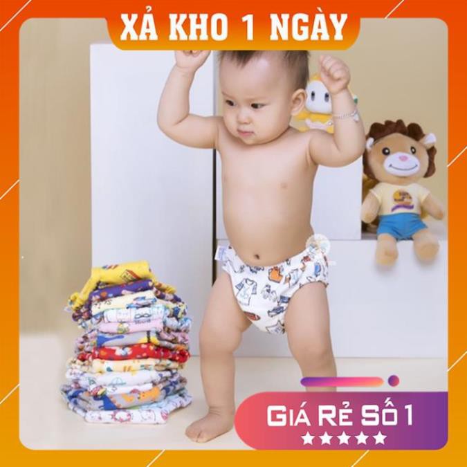 [ HÀNG CHÍNH HÃNG] Quần Bỏ Bỉm Riokid 8 lớp - Ban đêm Sz 90,100,110, (7-23 kg)