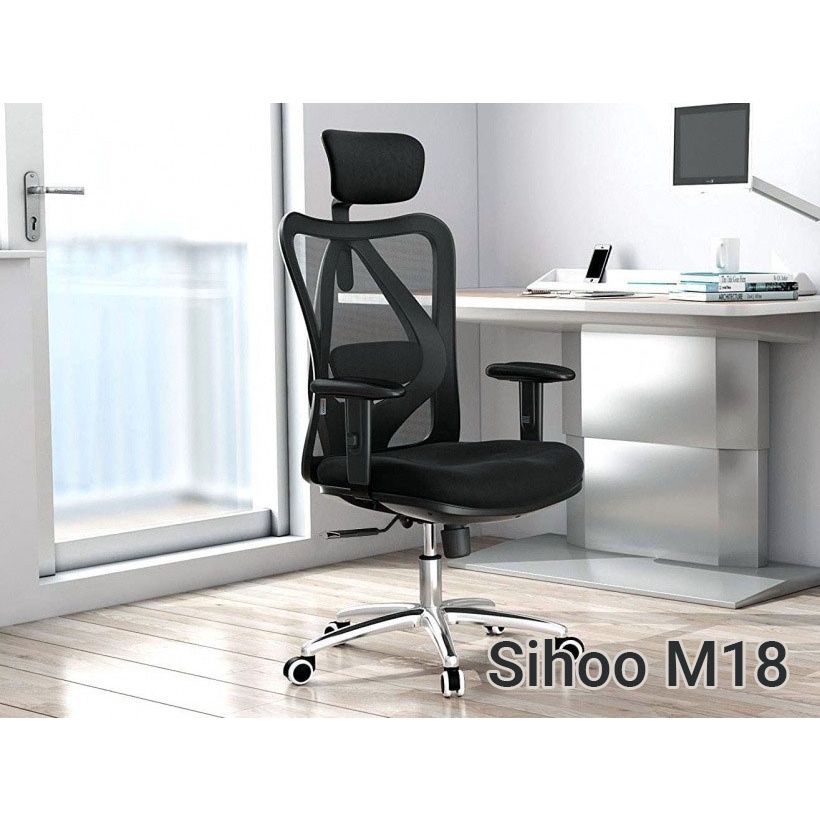 Ghế công thái học Sihoo M18 - Điều chỉnh cột sống - Xoay 360 độ bảo hành 12 tháng