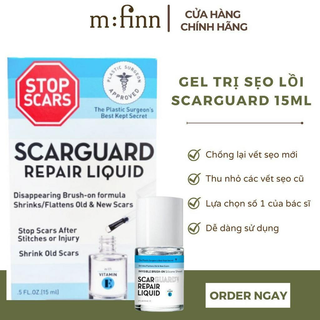 Gel giảm sẹo Scarguard dành cho sẹo cũ, sẹo với Silicone & Vitamin E mẫu mới nhất